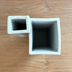 Block Vase #03 - Medium - "Brutalist" Collection