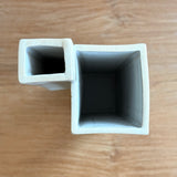 Block Vase #03 - Medium - "Brutalist" Collection