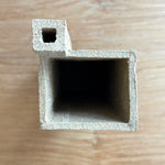 Block Vase #05 - Medium - "Brutalist" Collection