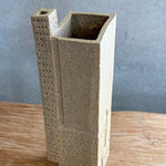 Block Vase #06 - Medium - "Brutalist" Collection