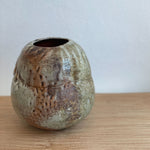 Suvira McDonald - Rounded Wood Fired Vase #6 - 2023