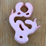 "Serpent & Salamander" - Ceramic Sconce