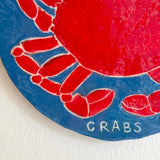 "Crabs" - Ceramic Wall Art • Jun25