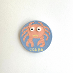 "Crabs (Sorry I Gave You)" - Ceramic Wall Art • Jun25