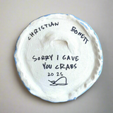 "Crabs (Sorry I Gave You)" - Ceramic Wall Art • Jun25
