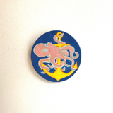 "The Octopus & Anchor" - Ceramic Wall Art • Jun25