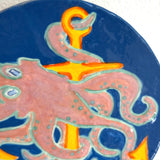 "The Octopus & Anchor" - Ceramic Wall Art • Jun25