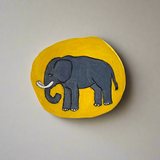 "Elephant (I Didn't Forget)" - Ceramic Wall Art • June25