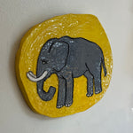 "Elephant (I Didn't Forget)" - Ceramic Wall Art • June25