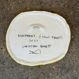 "Elephant (I Didn't Forget)" - Ceramic Wall Art • June25