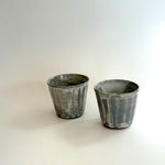 "Kohiki" Cups - Fluted - Dark • May25 • TH1005