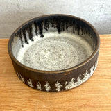 "SOH" Fruit / Salad Bowl - Bronze Drip • Jun25