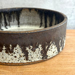 "SOH" Fruit / Salad Bowl - Bronze Drip • Jun25