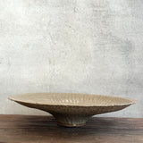 Flower Bowl - Carvedl - Brown Speckle - Matte
