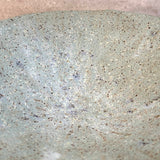 Burrata Bowl - Carved - Green Speckle