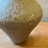 Amphora Vase - Carved - Putty Matte