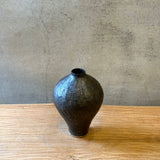 Amphora Vase - Carved - Dark Bronze Matte