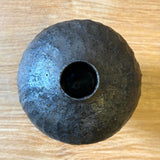 Amphora Vase - Carved - Dark Bronze Matte