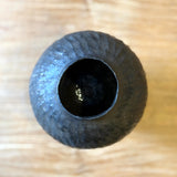 Amphora Vase - Carved - Dark Bronze Matte