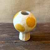 Pedestal Orb Vase - Polkadot - Small