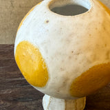 Pedestal Orb Vase - Polkadot - Small