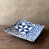 Japanese Square Dish - Arita - Large