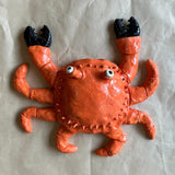 Ceramic Crab (Wall Hanging) - June 2024