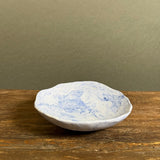 Shallow Dish - Marbled Porcelain - Small
