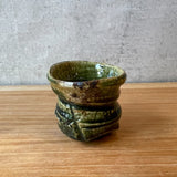 Oribe Guinomi (Sake Cup) - Flared