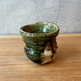 Oribe Guinomi (Sake Cup) - Flared