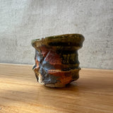 Oribe Guinomi (Sake Cup) - Flared