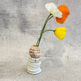 Ebony Russell - Bud Vase - Medium - Pearly Shell