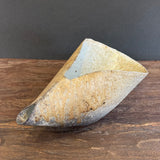 Folded Katakuchi (Sake Pourer) - Wild Porcelain - Medium