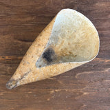 Folded Katakuchi (Sake Pourer) - Wild Porcelain - Medium