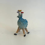 "Dancing Lychee" Vase #01 - Blue