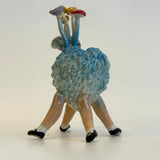 "Dancing Lychee" Vase #01 - Blue