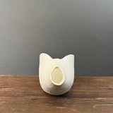 Folded Katakuchi (Sake Pourer) - Wild Porcelain - Small