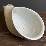 Folded Katakuchi (Sake Pourer) - Wild Porcelain - Small
