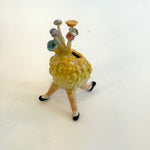 "Dancing Lychee" Vase #02 - Yellow