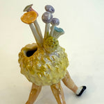 "Dancing Lychee" Vase #02 - Yellow