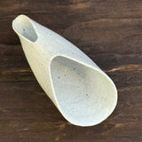 Folded Katakuchi (Sake Pourer) - Wild Porcelain - Small