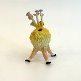 "Dancing Lychee" Vase #03 - Yellow