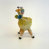 "Dancing Lychee" Vase #03 - Yellow