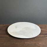 Flat Plate - Marbled Porcelain - Medium