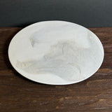 Flat Plate - Marbled Porcelain - Medium