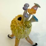 "Dancing Lychee" Vase #03 - Yellow