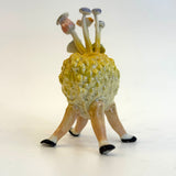 "Dancing Lychee" Vase #03 - Yellow