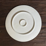 Flat Plate - Marbled Porcelain - Medium
