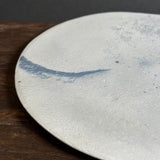 Flat Plate - Marbled Porcelain - Medium