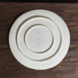 Flat Plate - Marbled Porcelain - Medium